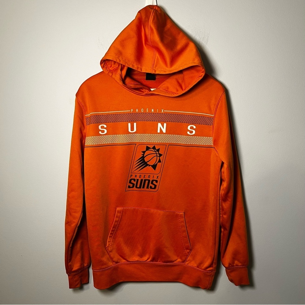 Phoenix Suns Basketball Hoodie Men’s S Ultra Game Orange Sweatshirt NBA **READ